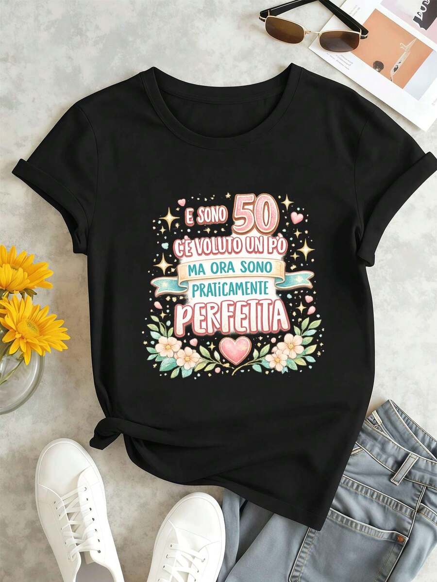 Women T-Shirts - Black - View 1