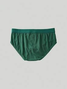 3 piezas Calzoncillos verdes de 100% algodón para hombre - Verde - Ver 4