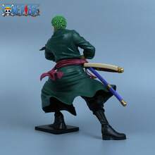 TOEI ANIMATION One Piece Battle Record Collection Roronoa Zoro Action Figure PVC Anime Collectible Statue Egghead Arc Swordsman Figurine Gift Fans Display - HBP-89379 - View 3