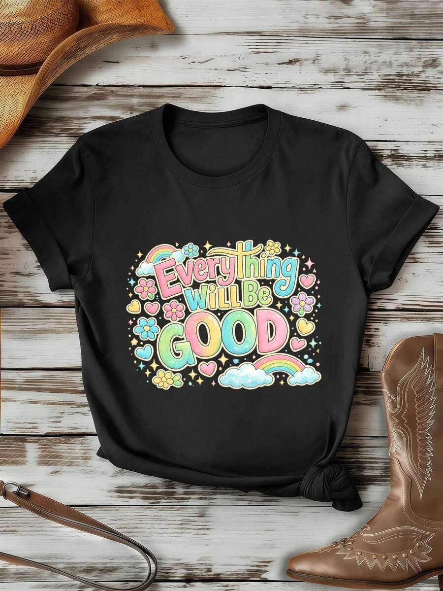 Women T-Shirts - Black - View 1