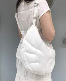 Women Shoulder Bags - White - View 1
