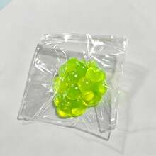 New Arrival High-Transparency High-Quality Crystal Grape Squeeze Toy, Stress Relief Pendant Decor, Purple Grape Office Fidget Toy - Multicolor - View 10