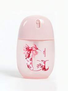 Pink Bow Letter Pattern Plastic Empty Bottle, Pump Spray Bottle, Portable Refillable Bottle, Can Be Filled With Cleaning Solution, Insect Repellent, Skincare Products, Reusable, Gift, Suitable For Daily Use, Travel Essential, Fine Mist, Leak-Proof, Container, Bathroom - Multicolor - View 16