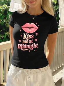 Women T-Shirts - Black - View 1