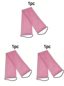 1-5pcs Set African Mesh Exfoliating Bath Towel, Double-Sided Soft & Rough Exfoliation, Effective Body Scrubber, Bathroom Back Scrubber, Quality Mesh Material, Convenient Strap Design, Bath Flower Towel, Moisturizing Skin, Suitable For Daily Use - Style a - View 33