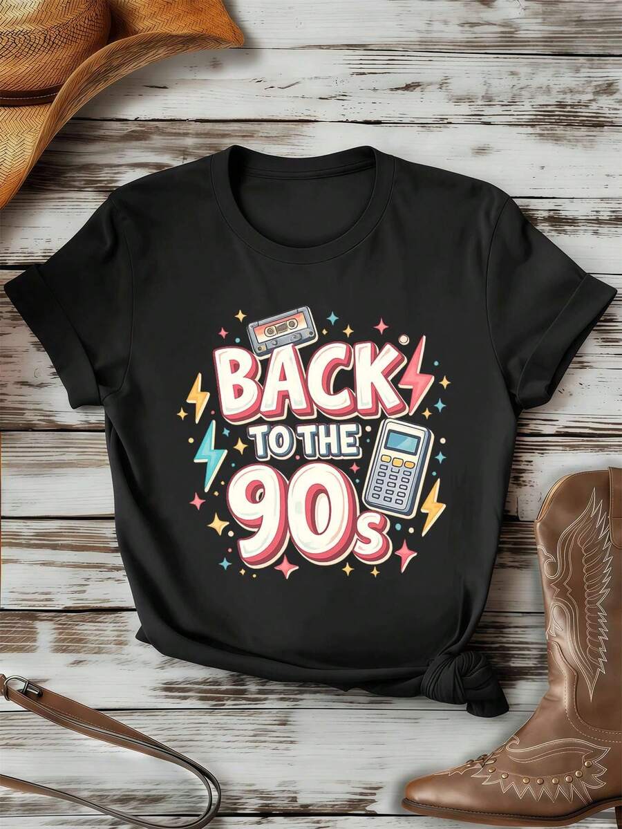 Women T-Shirts - Black - View 1