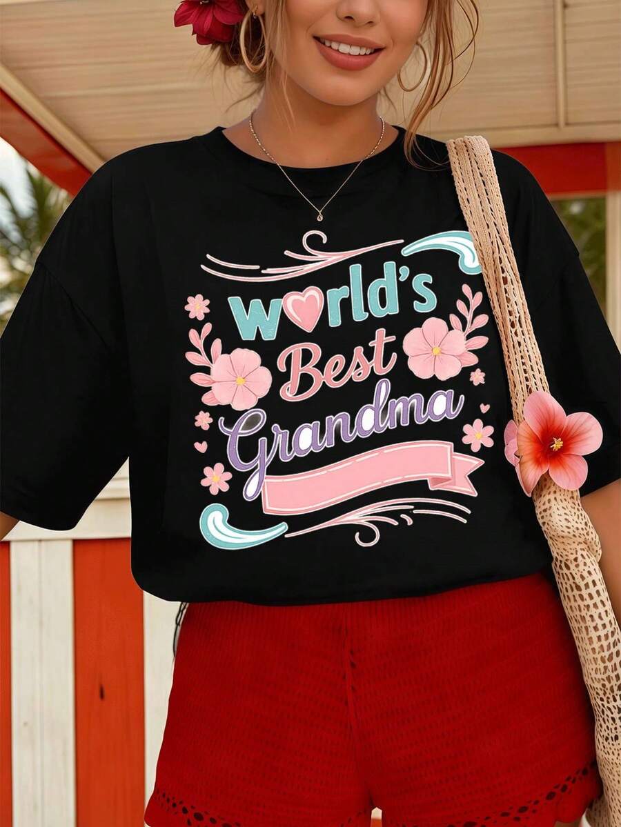 Women T-Shirts - Black - View 1
