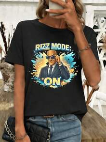Women T-Shirts - Black - View 1
