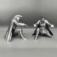 3D Printed Silver Spartan Warrior Pen Holder Sculpture, Suitable For Office, Study, Daily Desktop Use, Creative Desktop Decor And Storage, Perfect Gift For Spartan Enthusiasts - Spartan Pen Holder - View 1