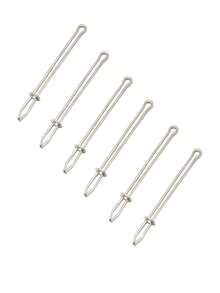 1/3/6 Pcs Multi-Functional DIY Pants Waist Elastic Band Threader Tool Set, Clothing Clips, Cross-Stitch Tape Threader And Elastic Clips, Beginner-Friendly Sewing Supplies, Suitable For Home Clothing Repair, Upcycling, Handmade Crafts, Great Mother's Day Gift For Sewing Enthusiasts - Elastic Clip - View 9