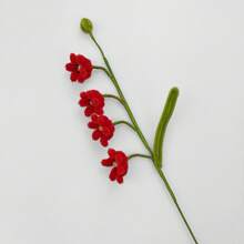 2/4/6/8/10/12/20支装仿真铃兰花束，花店用品，适用于家居装饰、插花、DIY手工、厨房、婚礼、派对、母亲节、感恩节、花环、花束、摄影道具 - 彩色 - 查看 42
