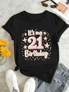 Women T-Shirts - Black - View 1