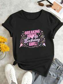 Women T-Shirts - Black - View 2
