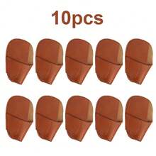 10pcs Golf Club Head Covers, Various Styles Iron Club Leather Sleeves, High Quality Golf Club Head Protector Caps - Multicolor - View 8