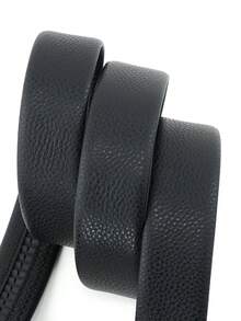 caivektine 1 chiếc thắt lưng thời trang tối giản dành cho nam, thắt lưng khóa tự động hình chữ T, thắt lưng da dập nổi chất lượng cao, thắt lưng quần thanh lịch theo phong cách tối giản. - Nhiều màu - Xem 10