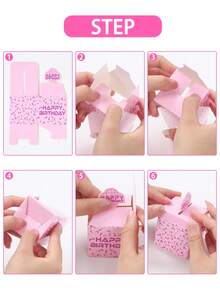 24pcs K-POP Pink & Purple Lightning Crack Candy Boxes, K-POP Party Candy Gift Packaging, Baby Shower Decor, Gender Reveal Decor, Party Favors, Birthday Party Decor, Birthday Gifts, Cartoon K-POP Girl Group Party Decor, Purple K-Pop Birthday Party Candy Boxes, Gift Packaging, Suitable For K-Pop Themed Party Decor, K-Pop Themed Birthday Party Supplies - K-pOP - View 10