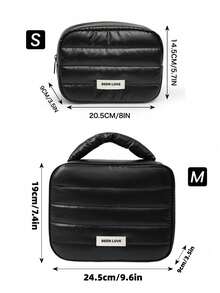 1pc Y2K Style Glossy Rhombus Pattern Digital Organizer Bag, Large Capacity Multi-Functional, Customizable Inner Compartments. Electronic Accessories Travel Storage Pouch, Multi-Layer Zipper Pockets For Cables, Hard Drives, Power Banks, Suitable For Business Travel - Multicolor - View 20