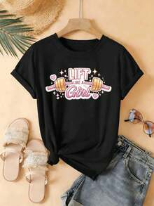 Women T-Shirts - Black - View 2