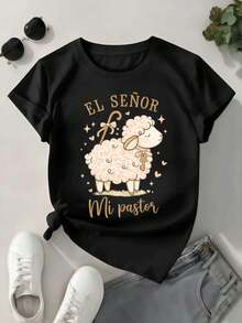 Women T-Shirts - Black - View 1