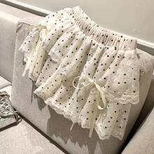 Mini Faldas para Mujer dulce lindo Jupe moda verano japonés 2025 Faldas Mujer De Moda arco lunares volantes Y2k Falda - 1495 - Ver 2
