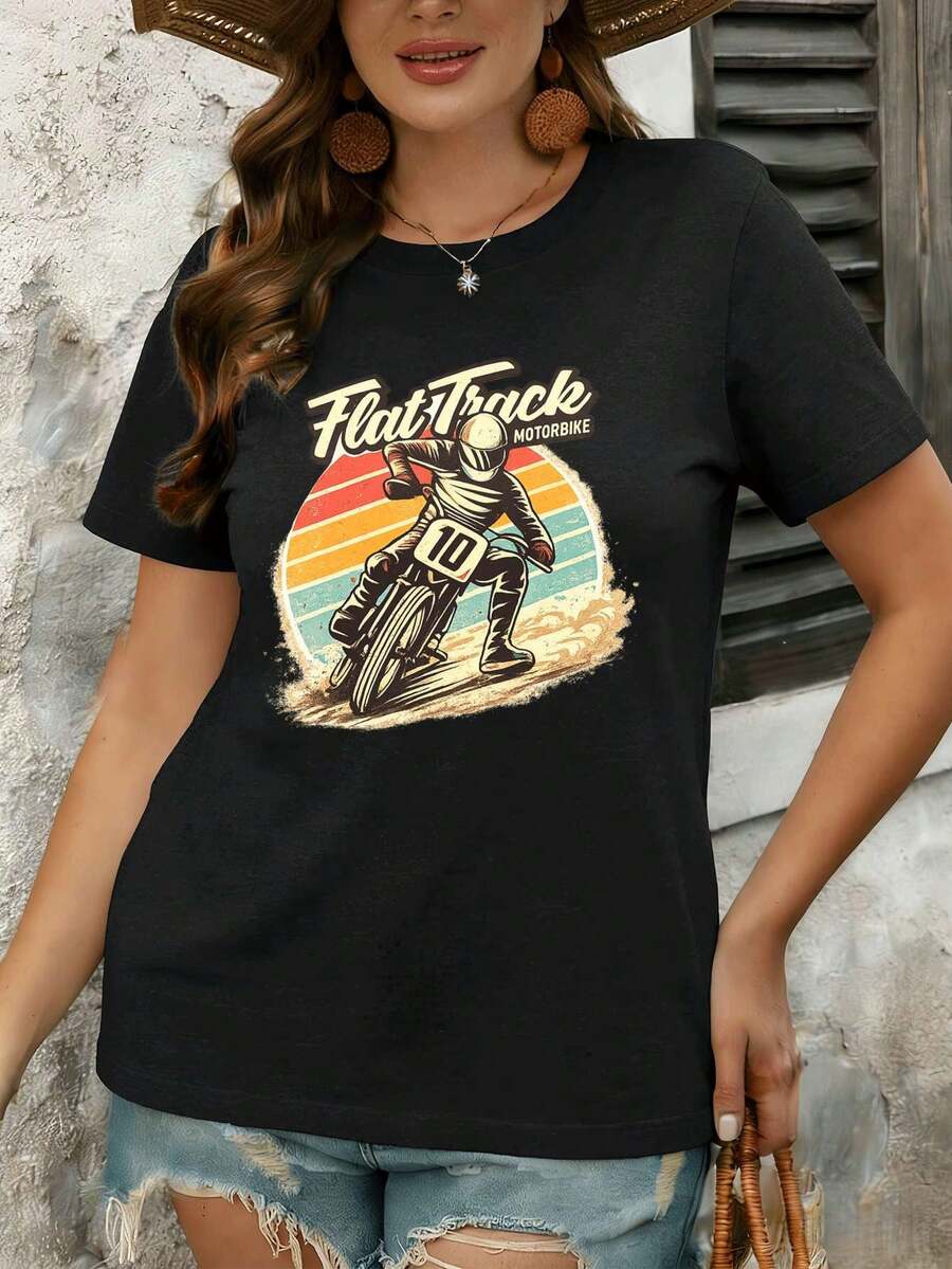 Women T-Shirts - Black - View 1