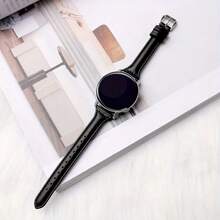 Dây đeo đồng hồ da 22mm, tương thích với Samsung Galaxy Watch 4/5/6 (40mm/44mm)/Gear S3/Active 2, khóa điều chỉnh, cũng phù hợp với Galaxy Watch 3/4/5 (41mm/46mm), tương thích với dây đeo thay thế Watch 5 Active/5 Lite, phụ kiện đồng hồ thiết thực, thích hợp làm quà tặng tựu trường. - Nhiều màu - Xem 10