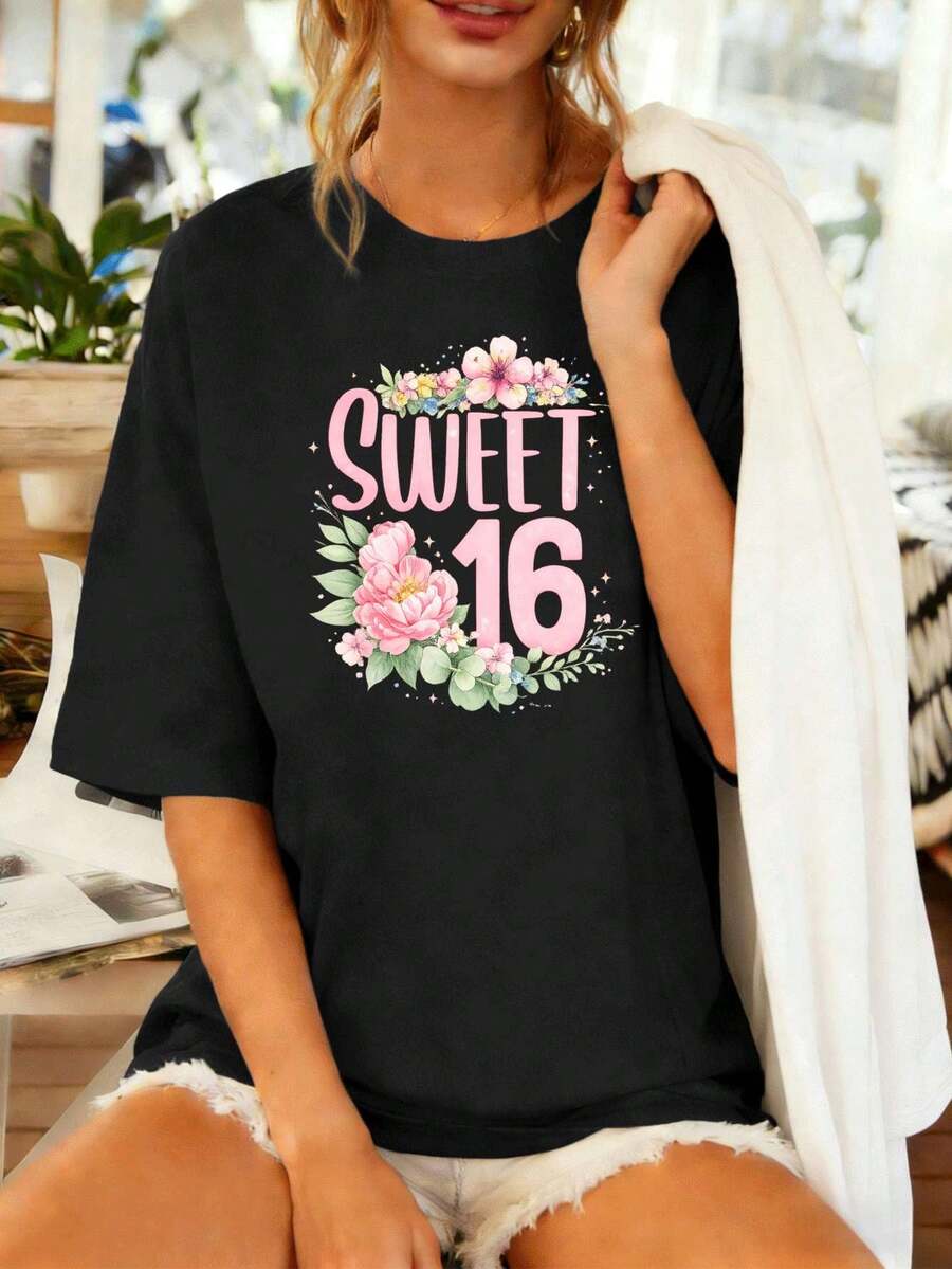 Women T-Shirts - Black - View 1
