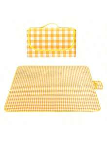 1 pieza Esterilla de picnic extra grande y gruesa para exteriores, manta de picnic plegable impermeable, paño de picnic portátil, esterilla de picnic a prueba de arena e impermeable, adecuada para praderas, playas, viajes, campamentos, actividades en equipo, fiestas, picnics, salidas, conciertos y otras ocasiones/Jardín/Esenciales para bodas/Artículos de jardín/Esenciales para viajes/Camping - A - Ver 11