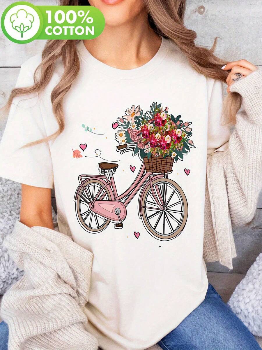 Women T-Shirts - White - View 1