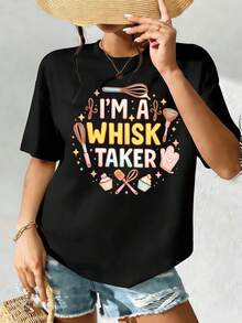 Women T-Shirts - Black - View 2