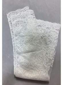 女士夏季蕾丝防晒袖套，透气网眼设计，不闷热，亲肤蕾丝不扎皮肤，高弹力不紧绷，适合驾驶、户外活动、通勤、日常穿着，可搭配白色T恤/衬衫/连衣裙。 - 多色 - 查看 13