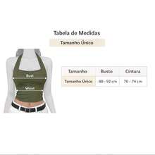 Women's Casual And Gym Halter Tank Top Summer 2026  Antonela Braga Silicone Effect - 藍色比克巴西 - 查看 4