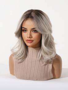 14-Inch Medium-Length Curly Wigs Soft & Natural, Realistic Scalp,Wigs For Women,Beauty Holiday Essentials,Comfortable To Wear,Versatile For Daily&Weddings& Party &Cosplay&Festival&Music Festival Parties Use, Gifts For Girlfriends,Fashion Must-Haves - Multicolor - View 6