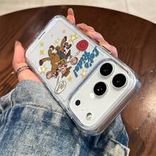 Disney Toy Story Woody & Jessie "Let's Ride!" Clear Phone Case Compatible With IPhone 17/17 Pro/17 Pro Max/17 Air/16/15/14/13/12/11/X Series Iphone 17 Pro Max Case Iphone 17 Pro Case Iphone 17 Case The Girlfriend,Ideal Gift For Anime Fans - Clear - View 3
