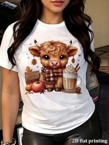 Women T-Shirts - White - View 1