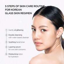 [Official Shop] Korean Glass Skin Set (Daily Skincare Routine For Clear Skin) Cleanser + Foam + Toner + Serum + Moisturizer - Set-1 - View 7