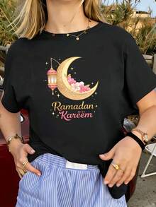 Women T-Shirts - Black - View 1