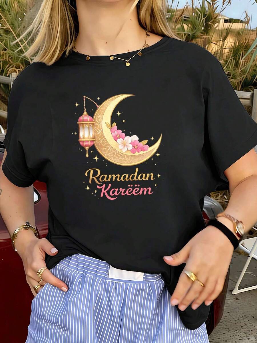 Women T-Shirts - Black - View 1