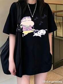 Women T-Shirts - Black - View 6