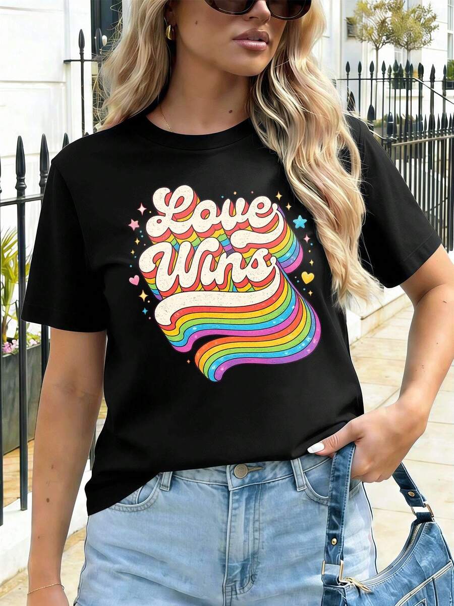 Women T-Shirts - Black - View 1