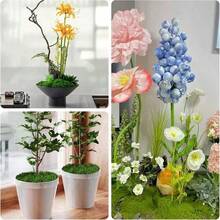 10/30/200g Artificial Moss Decor - Realistic Greenery - Packaging - Suitable For Micro Landscapes, Window Decoration And Design Layout, Bionic Moss, Green Moss Micro Landscape Decoration, DIY Green Plant Lawn Potted Plant Landscape Decoration, Outdoor Garden Yard Decoration - Multicolor - View 10