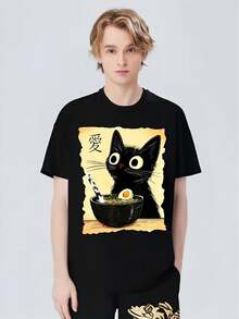Women T-Shirts - Black - View 1