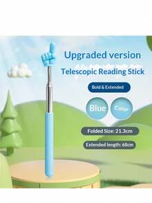 2pcs/Set Random Bright Color Retractable Stainless Steel Pointer Rods - Rust-Proof Telescopic Rods, Lightweight And Durable, Teaching Supplies, For Precise Pointing, Drawing Marking, Suitable For Teachers, Parents, Office, School, Home Classroom, Ideal For Interactive Courses, Family Education, Administrative Work And Art Projects. - Multicolor - View 18
