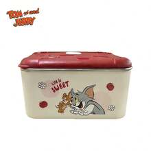 TOM AND JERRY. 猫鼠午餐盒微波炉加热办公人员水果午餐盒减脂餐盒便携包 - 彩色 - 查看 6