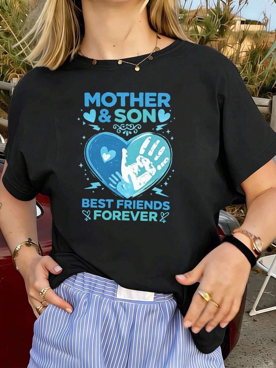 Women T-Shirts - Black - View 1