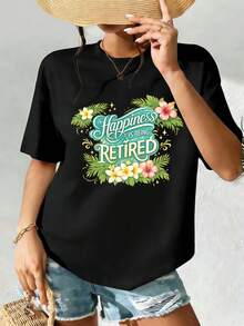 Women T-Shirts - Black - View 2