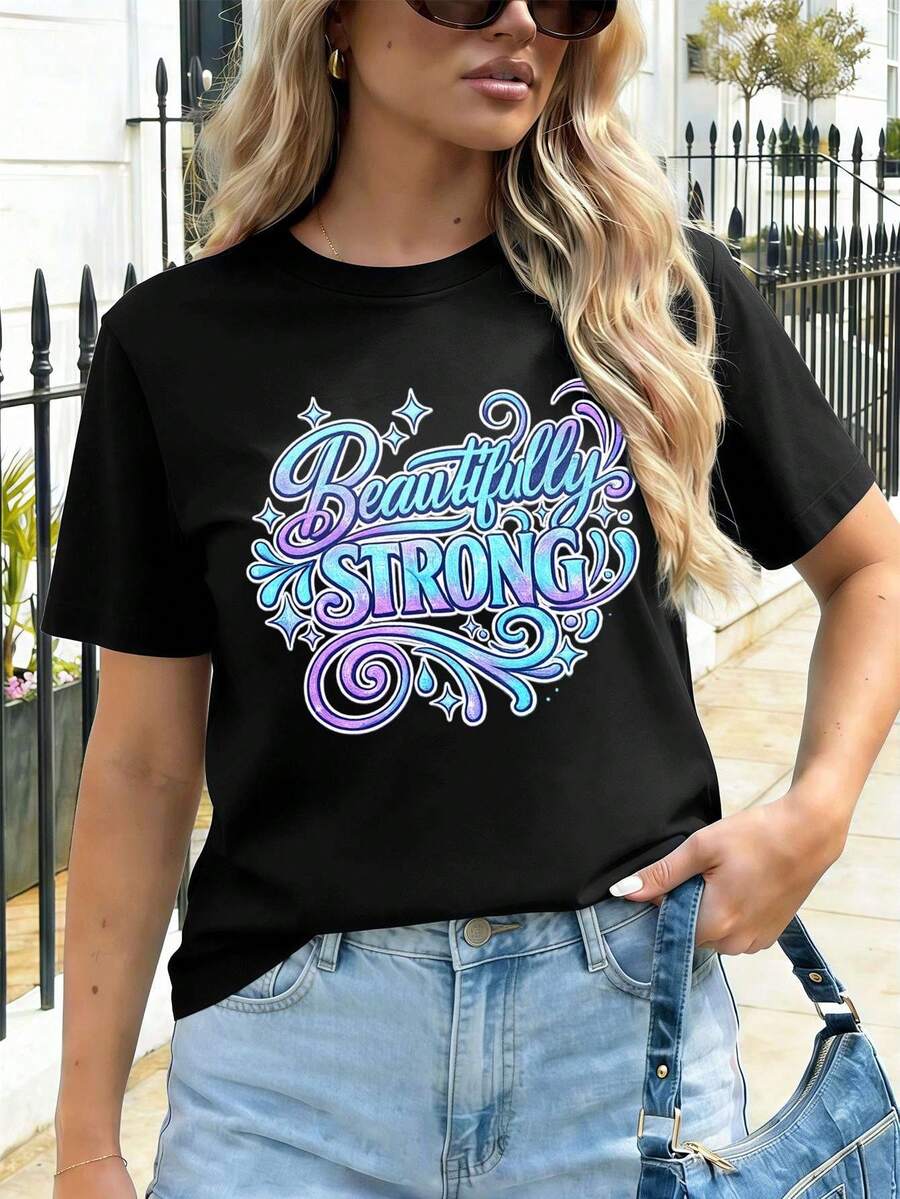 Women T-Shirts - Black - View 1