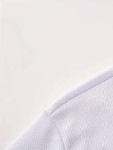 Men's Short-Sleeved T-Shirt With Print And Round Neck Design, Suitable For Everyday Wear In Spring And Summer. - White - View 3