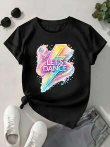 Women T-Shirts - Black - View 1