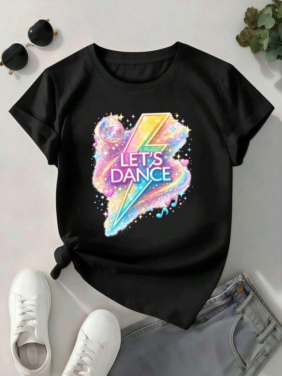 Women T-Shirts - Black - View 1